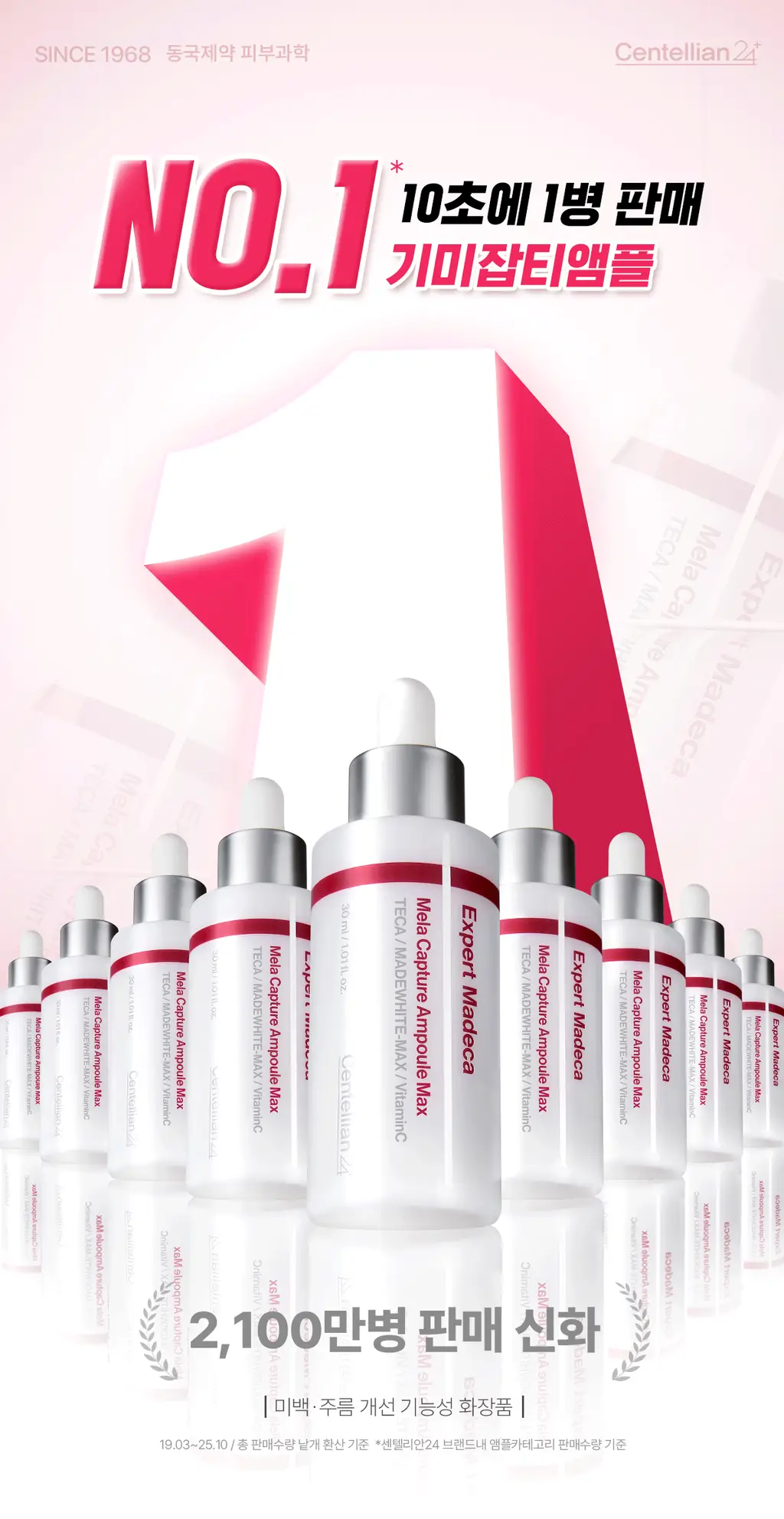 [기미잡티/대용량] 센텔리안24 엑스퍼트 마데카 멜라 캡처 앰플 맥스 30ml 더블 기획 상세페이지 2